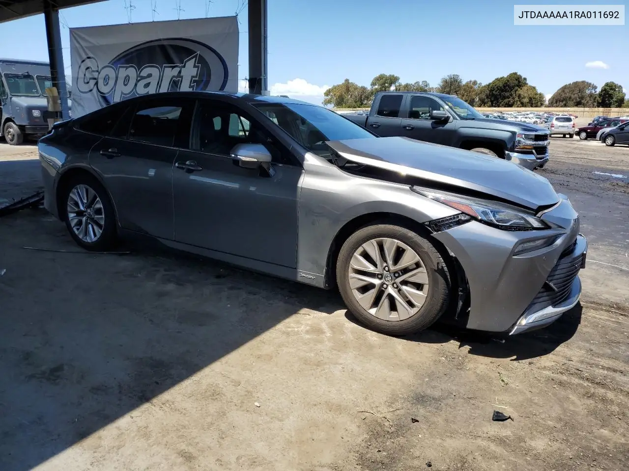 2024 Toyota Mirai Xle VIN: JTDAAAAA1RA011692 Lot: 56951945