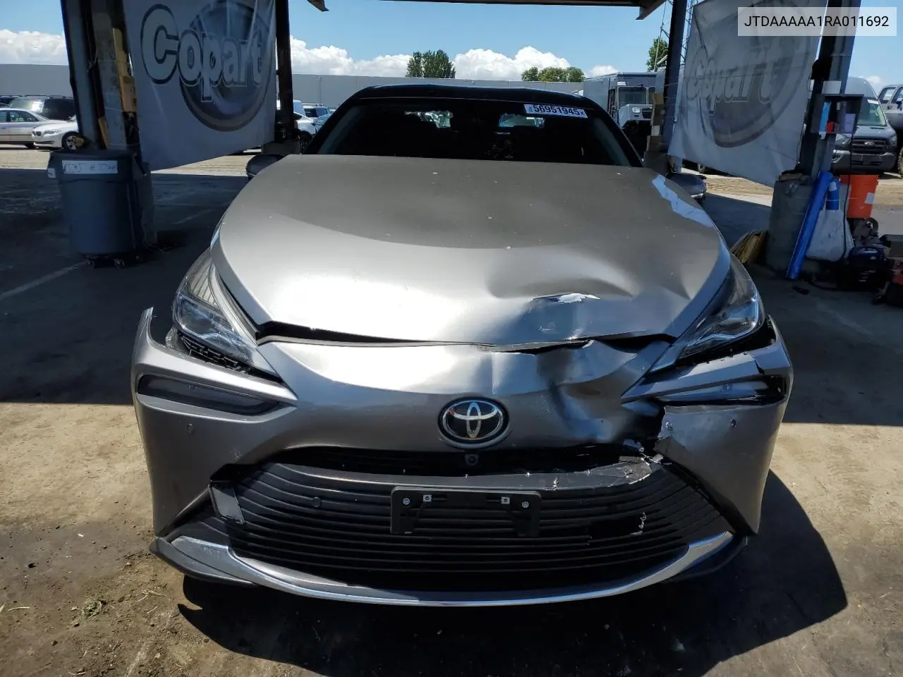 2024 Toyota Mirai Xle VIN: JTDAAAAA1RA011692 Lot: 56951945