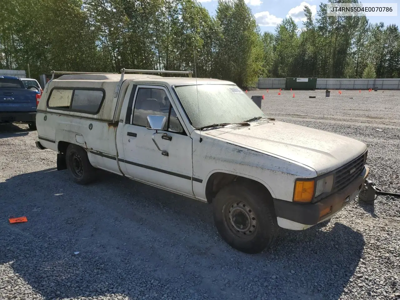 1984 Toyota Pickup 1/2 Ton Rn55 Dlx VIN: JT4RN55D4E0070786 Lot: 56966155
