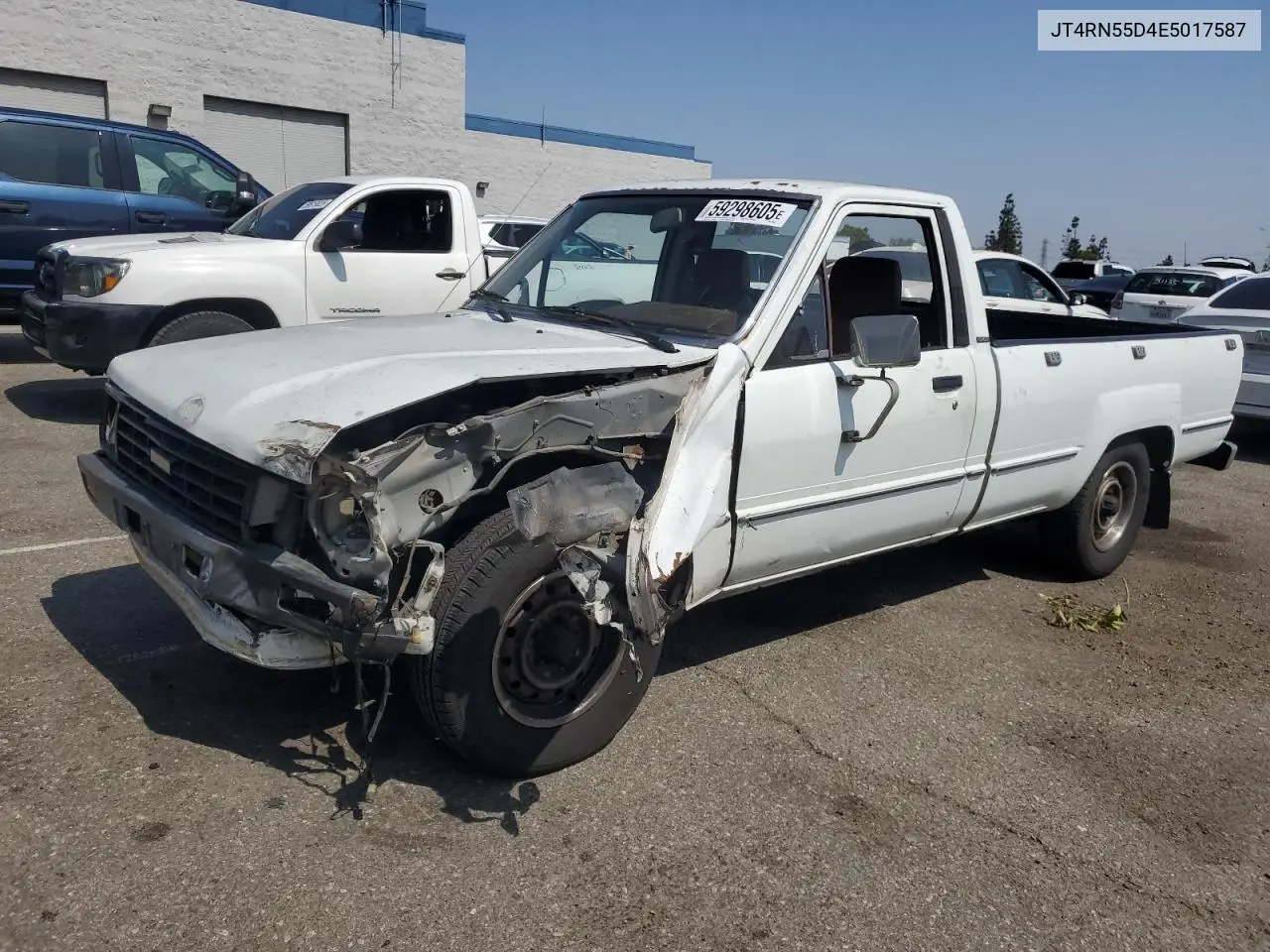 1984 Toyota Pickup 1/2 Ton Rn55 Dlx VIN: JT4RN55D4E5017587 Lot: 59298605