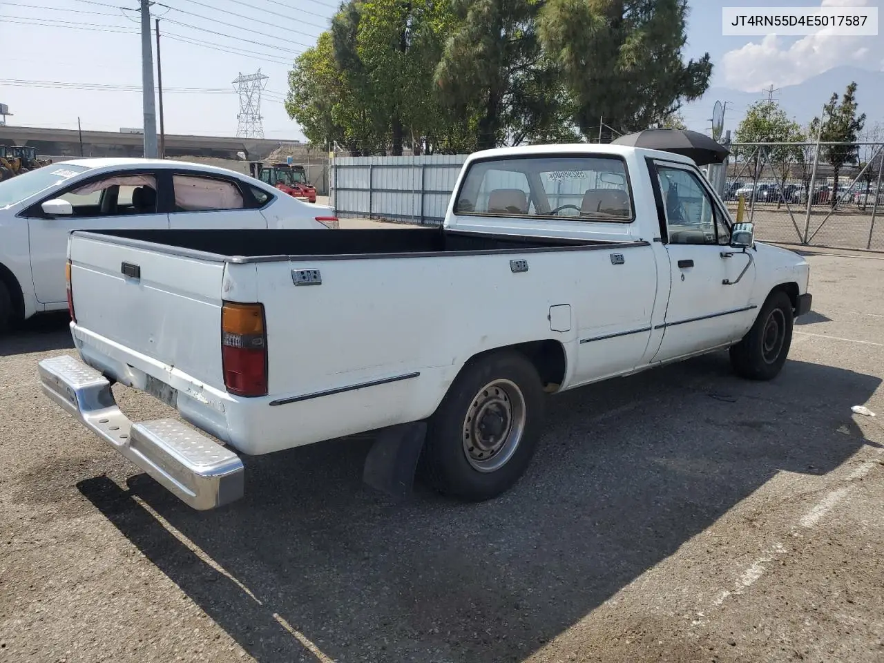 1984 Toyota Pickup 1/2 Ton Rn55 Dlx VIN: JT4RN55D4E5017587 Lot: 59298605