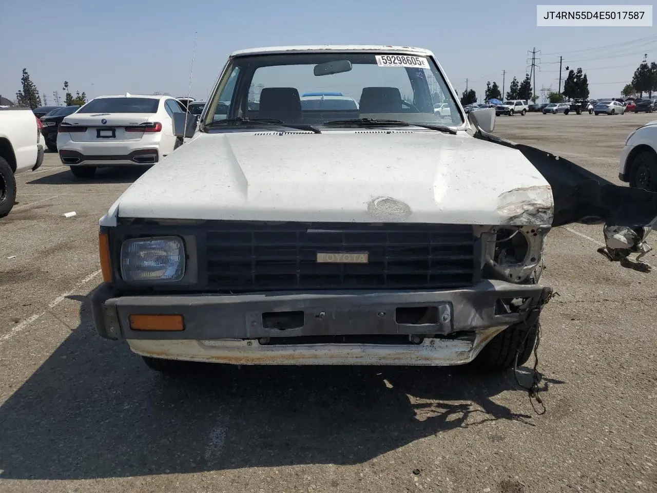 1984 Toyota Pickup 1/2 Ton Rn55 Dlx VIN: JT4RN55D4E5017587 Lot: 59298605