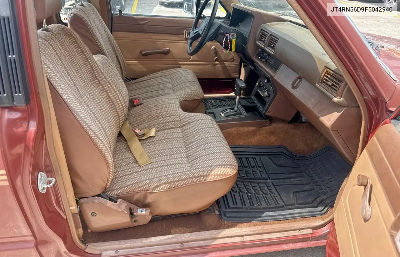 1985 Toyota Pickup Xtracab Rn56 Dlx VIN: JT4RN56D9F5042940 Lot: 62012505