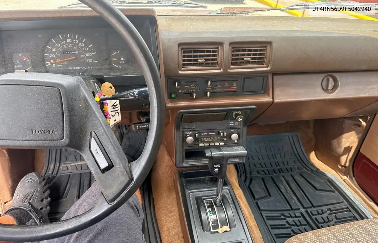 1985 Toyota Pickup Xtracab Rn56 Dlx VIN: JT4RN56D9F5042940 Lot: 62012505