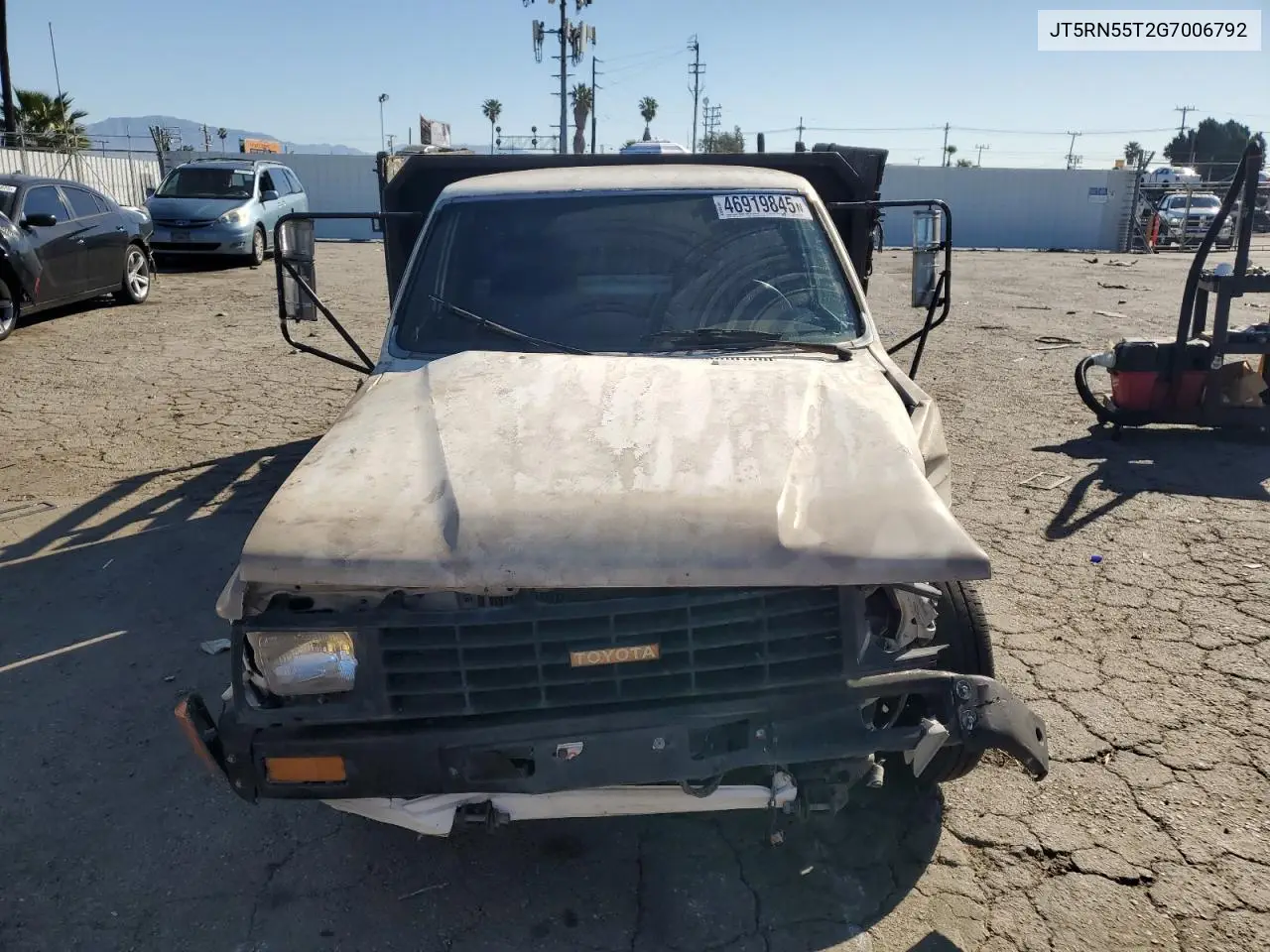 1986 Toyota Pickup Cab Chassis Rn55 VIN: JT5RN55T2G7006792 Lot: 46919845