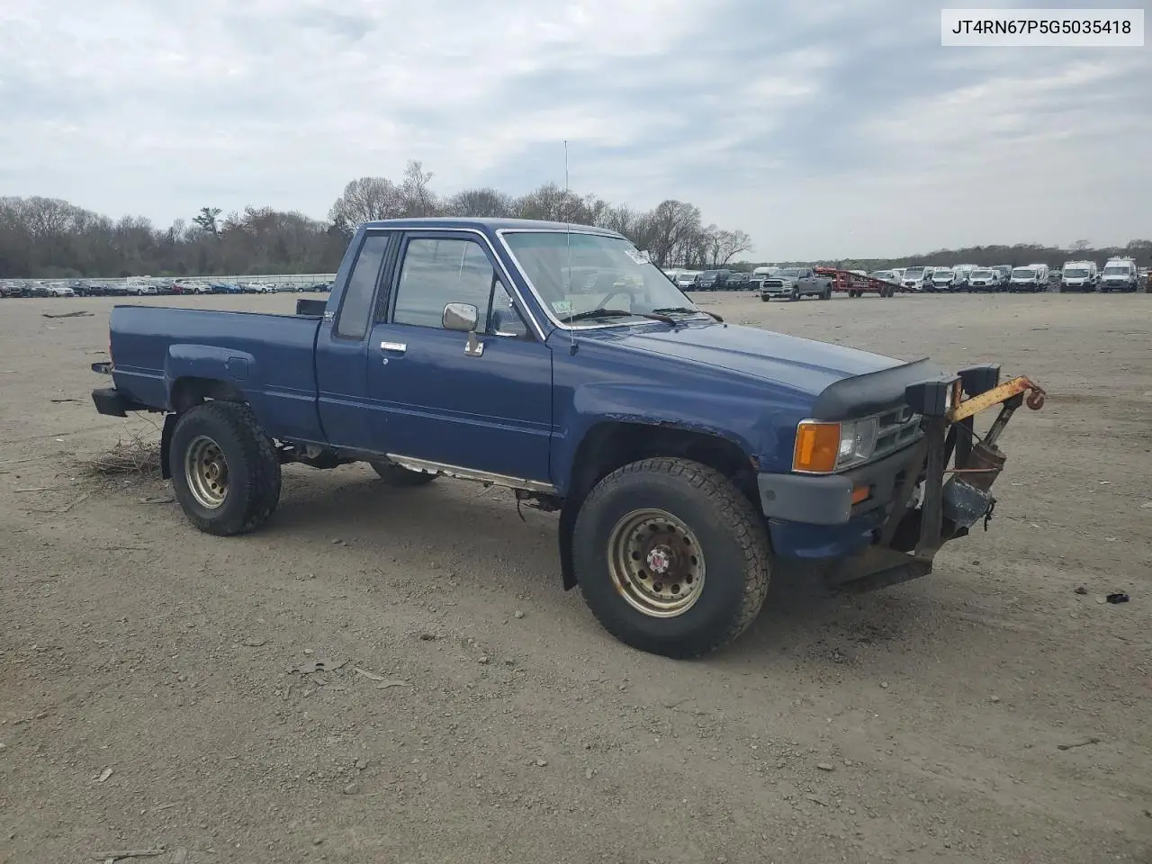 1986 Toyota Pickup Xtracab Rn67 Dlx VIN: JT4RN67P5G5035418 Lot: 54094055