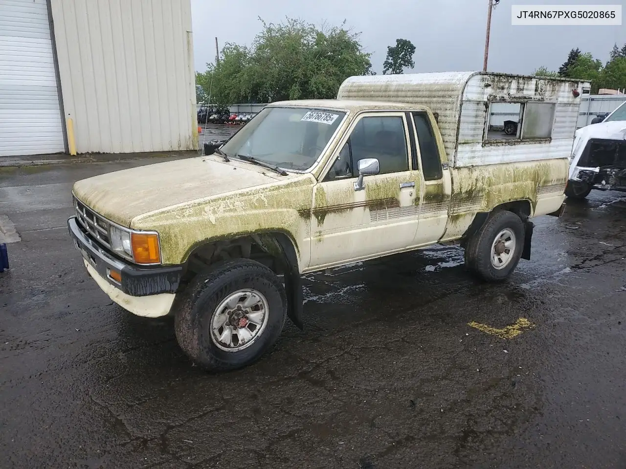 1986 Toyota Pickup Xtracab Rn67 Dlx VIN: JT4RN67PXG5020865 Lot: 56766785