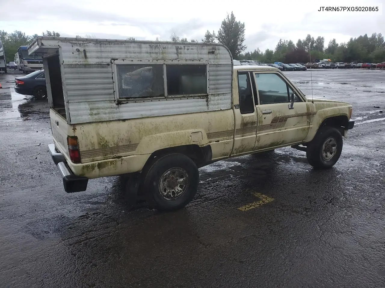 1986 Toyota Pickup Xtracab Rn67 Dlx VIN: JT4RN67PXG5020865 Lot: 56766785