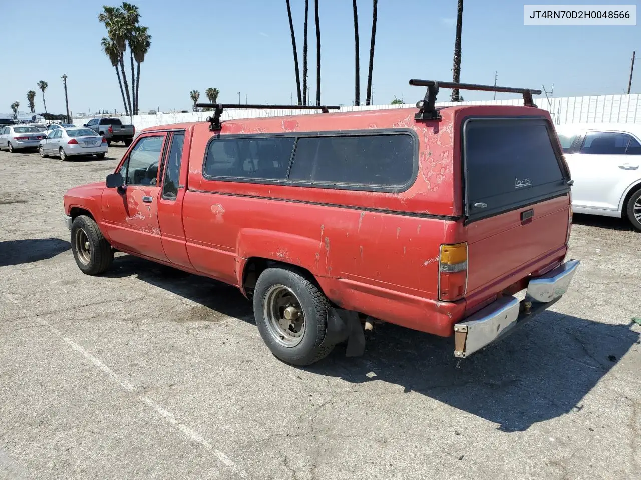 1987 Toyota Pickup Xtracab Rn70 Dlx VIN: JT4RN70D2H0048566 Lot: 52362085