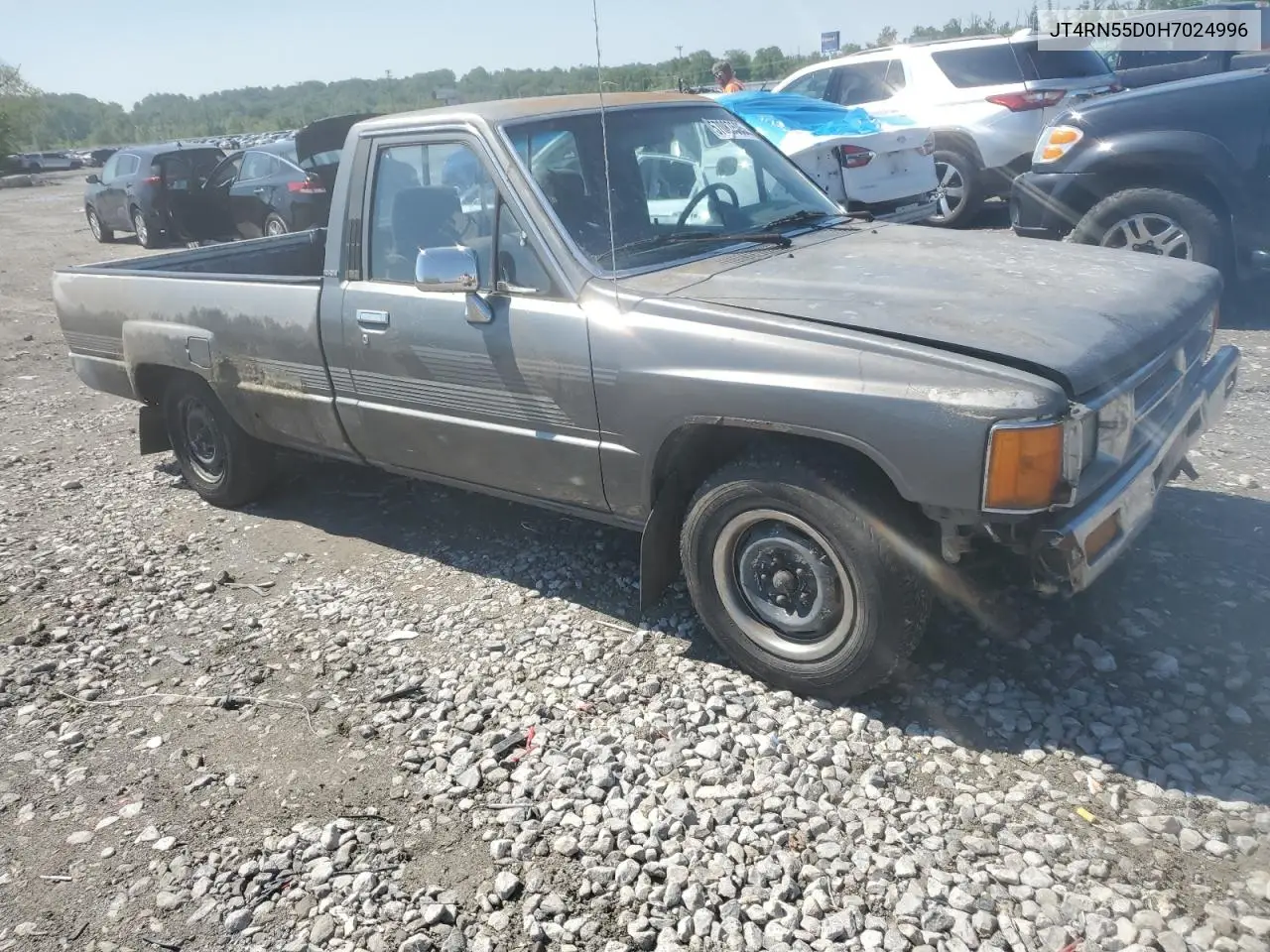 1987 Toyota Pickup 1/2 Ton Rn55 Dlx VIN: JT4RN55D0H7024996 Lot: 57087595