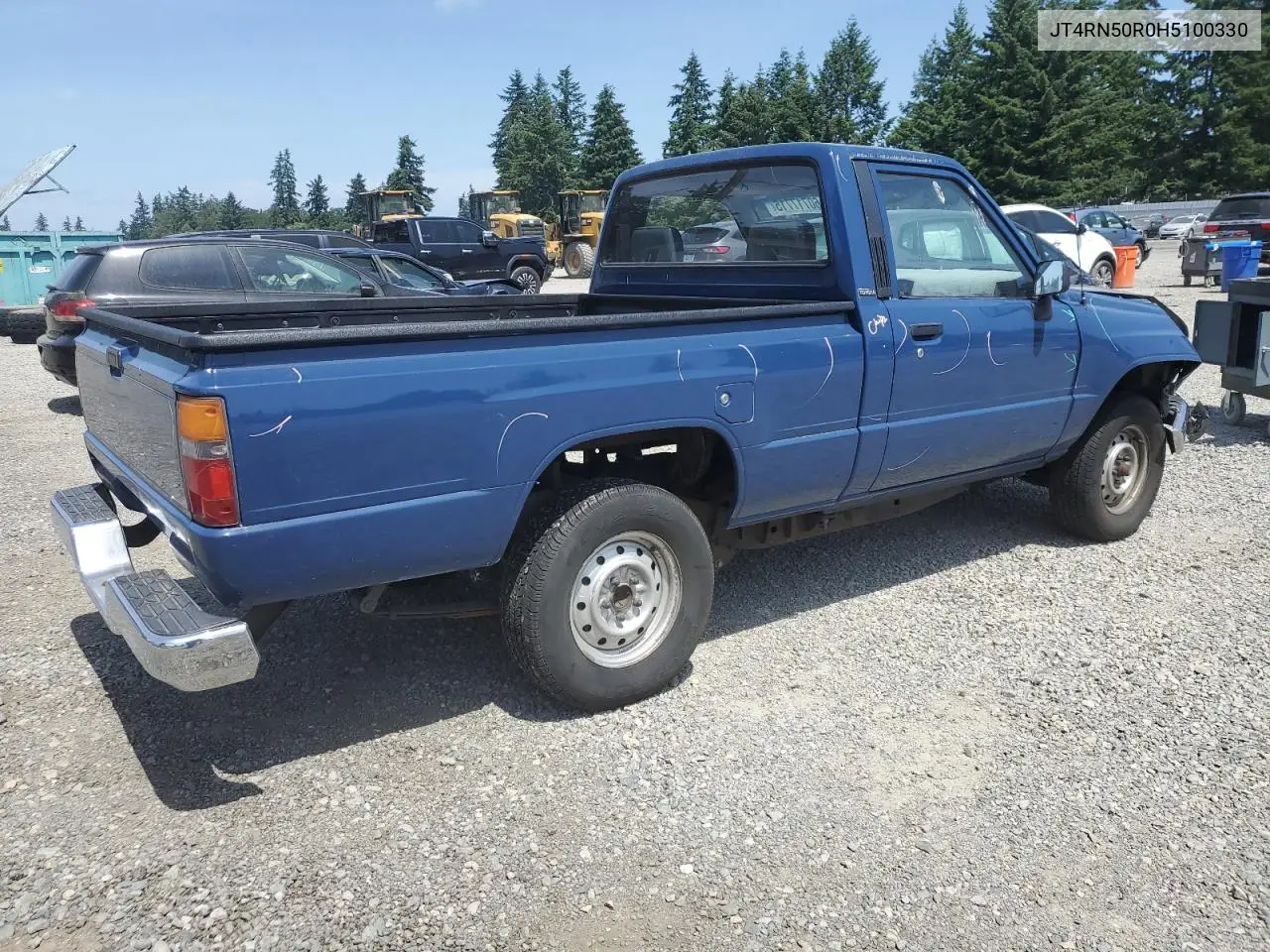 1987 Toyota Pickup 1/2 Ton Rn50 VIN: JT4RN50R0H5100330 Lot: 60717715
