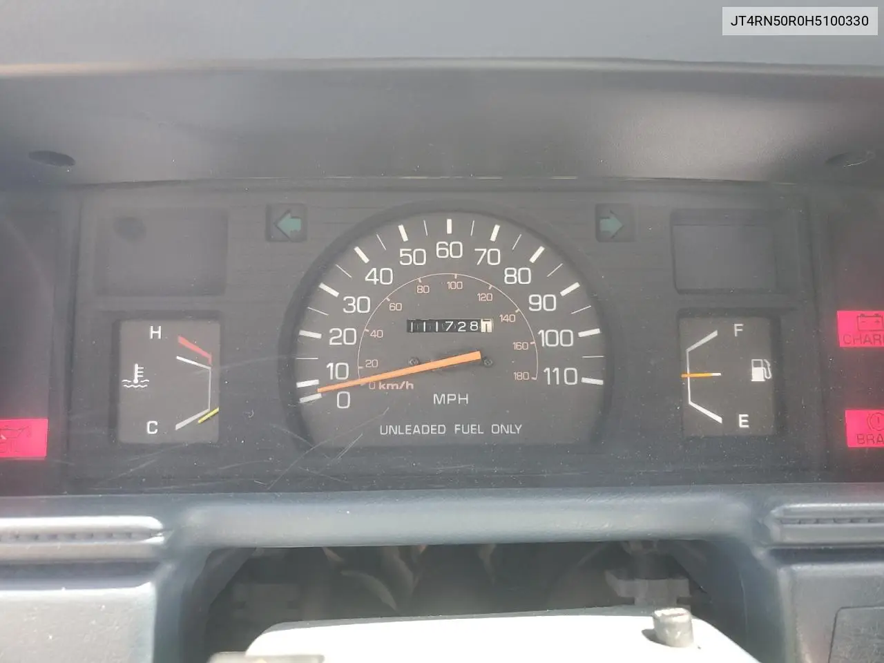 1987 Toyota Pickup 1/2 Ton Rn50 VIN: JT4RN50R0H5100330 Lot: 60717715