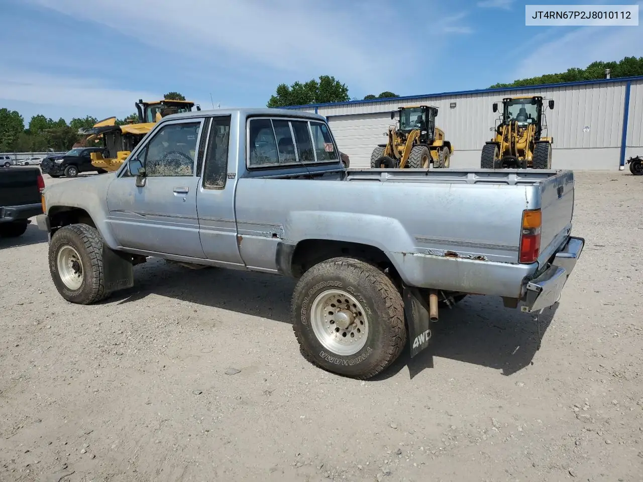 1988 Toyota Pickup Xtracab Rn67 Dlx VIN: JT4RN67P2J8010112 Lot: 55877335