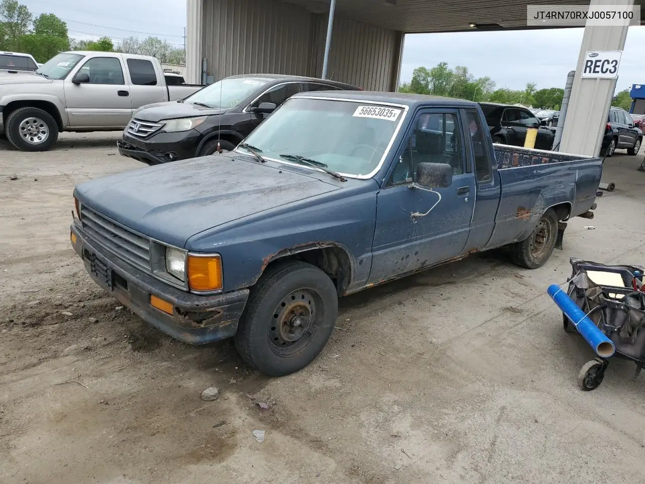 1988 Toyota Pickup Xtracab Rn70 Dlx VIN: JT4RN70RXJ0057100 Lot: 56653035