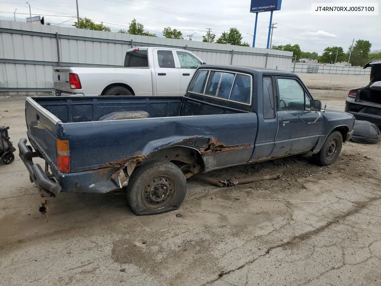 1988 Toyota Pickup Xtracab Rn70 Dlx VIN: JT4RN70RXJ0057100 Lot: 56653035