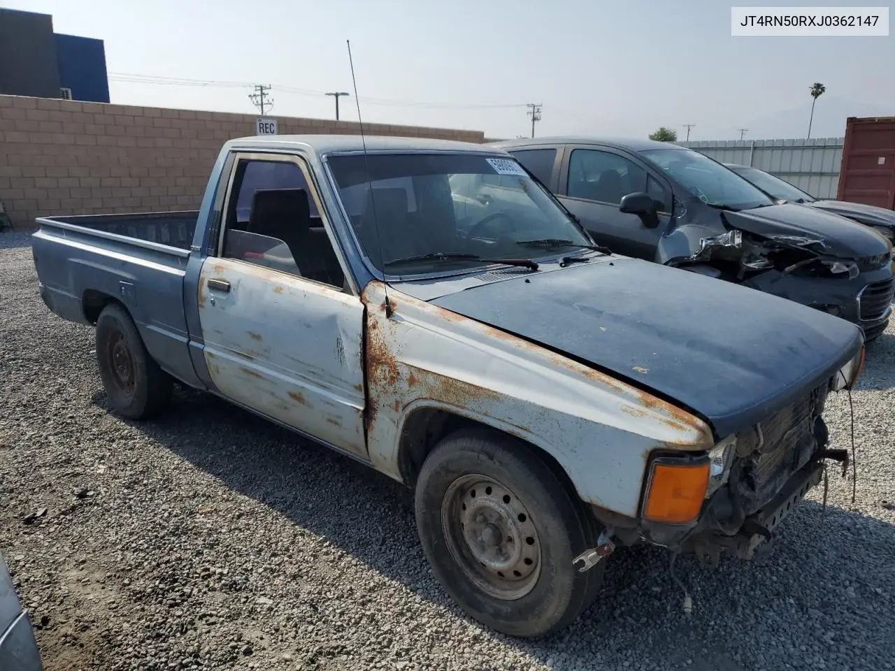 1988 Toyota Pickup 1/2 Ton Rn50 VIN: JT4RN50RXJ0362147 Lot: 59809015