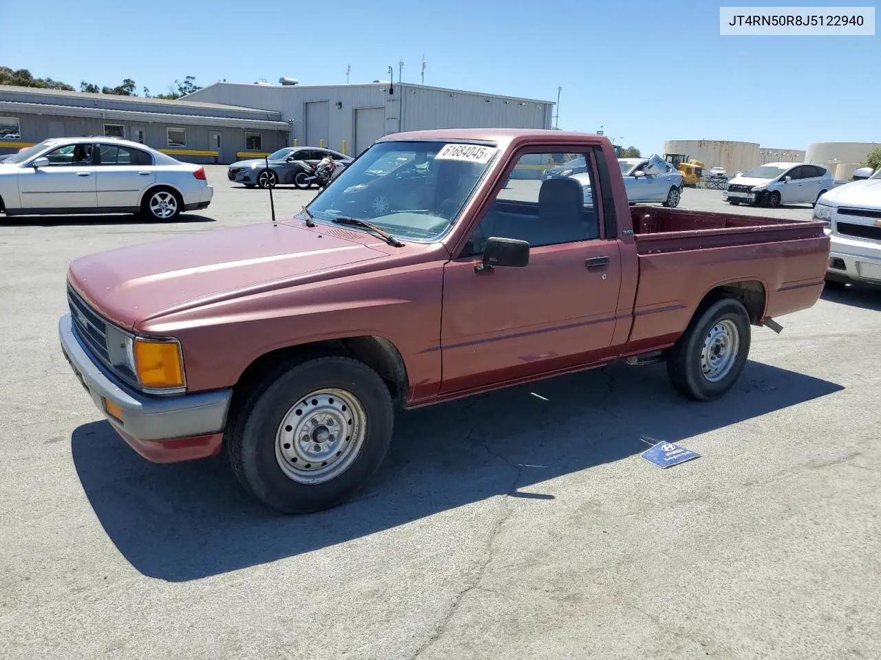 1988 Toyota Pickup 1/2 Ton Rn50 VIN: JT4RN50R8J5122940 Lot: 61684045