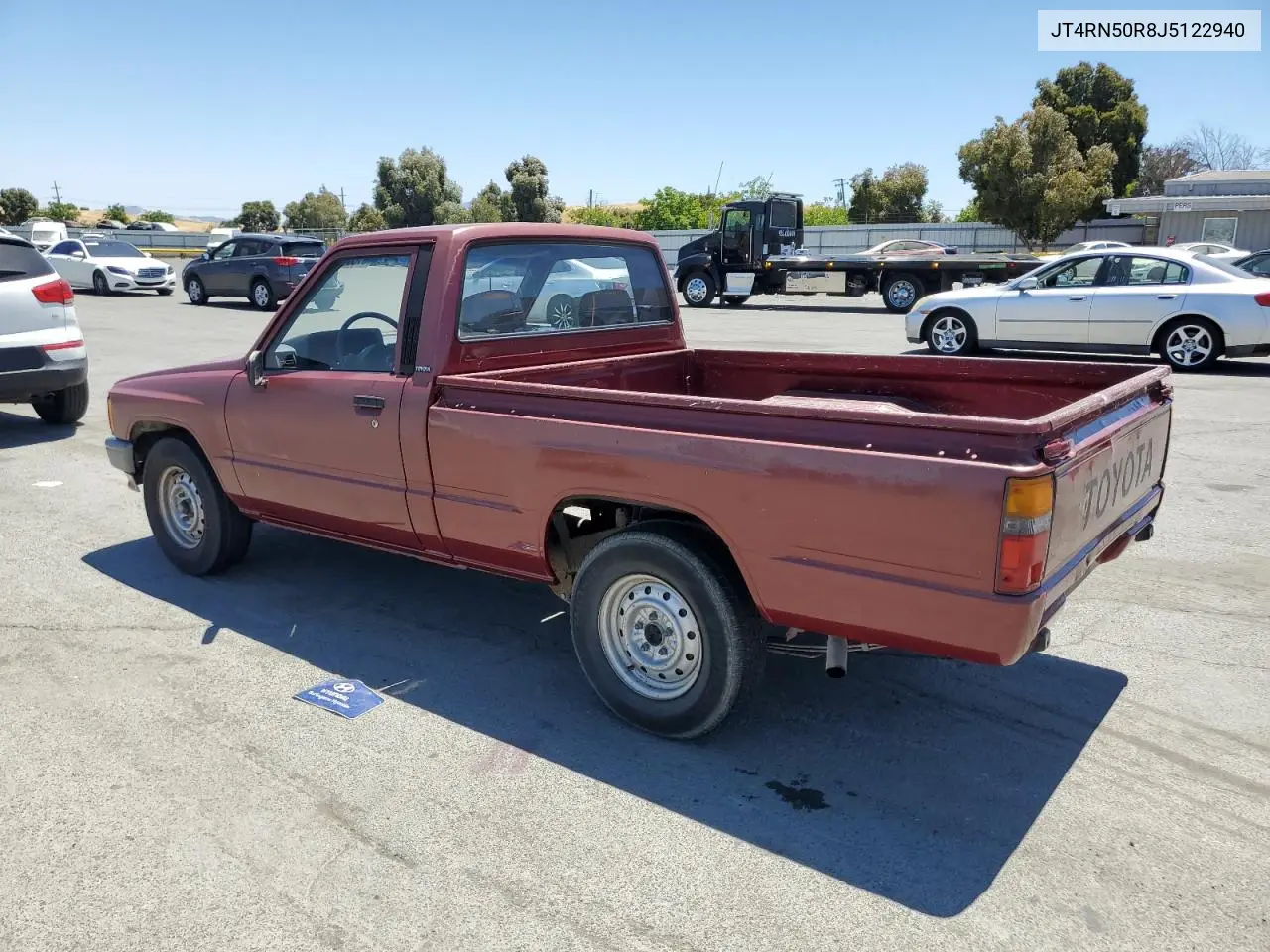 1988 Toyota Pickup 1/2 Ton Rn50 VIN: JT4RN50R8J5122940 Lot: 61684045