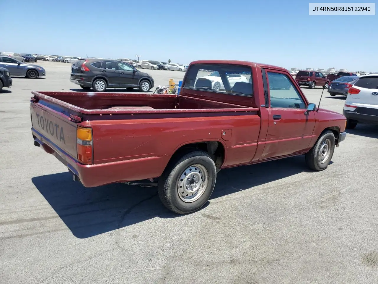 1988 Toyota Pickup 1/2 Ton Rn50 VIN: JT4RN50R8J5122940 Lot: 61684045