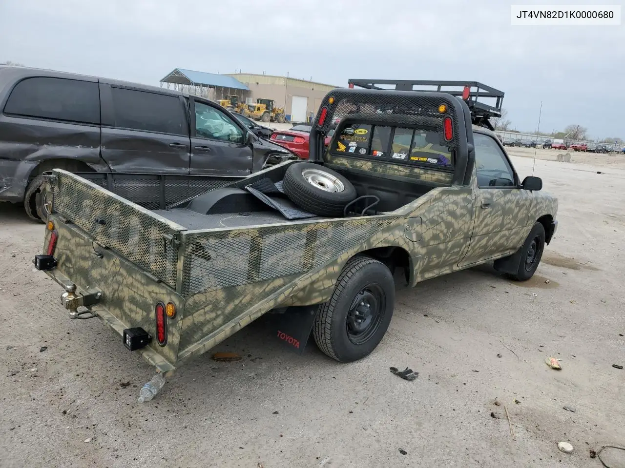 1989 Toyota Pickup 1/2 Ton Long Wheelbase Dlx VIN: JT4VN82D1K0000680 Lot: 51096805