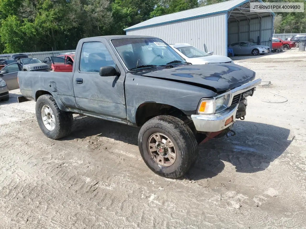 1989 Toyota Pickup 1/2 Ton Short Wheelbase Dlx VIN: JT4RN01P0K4009930 Lot: 52619155