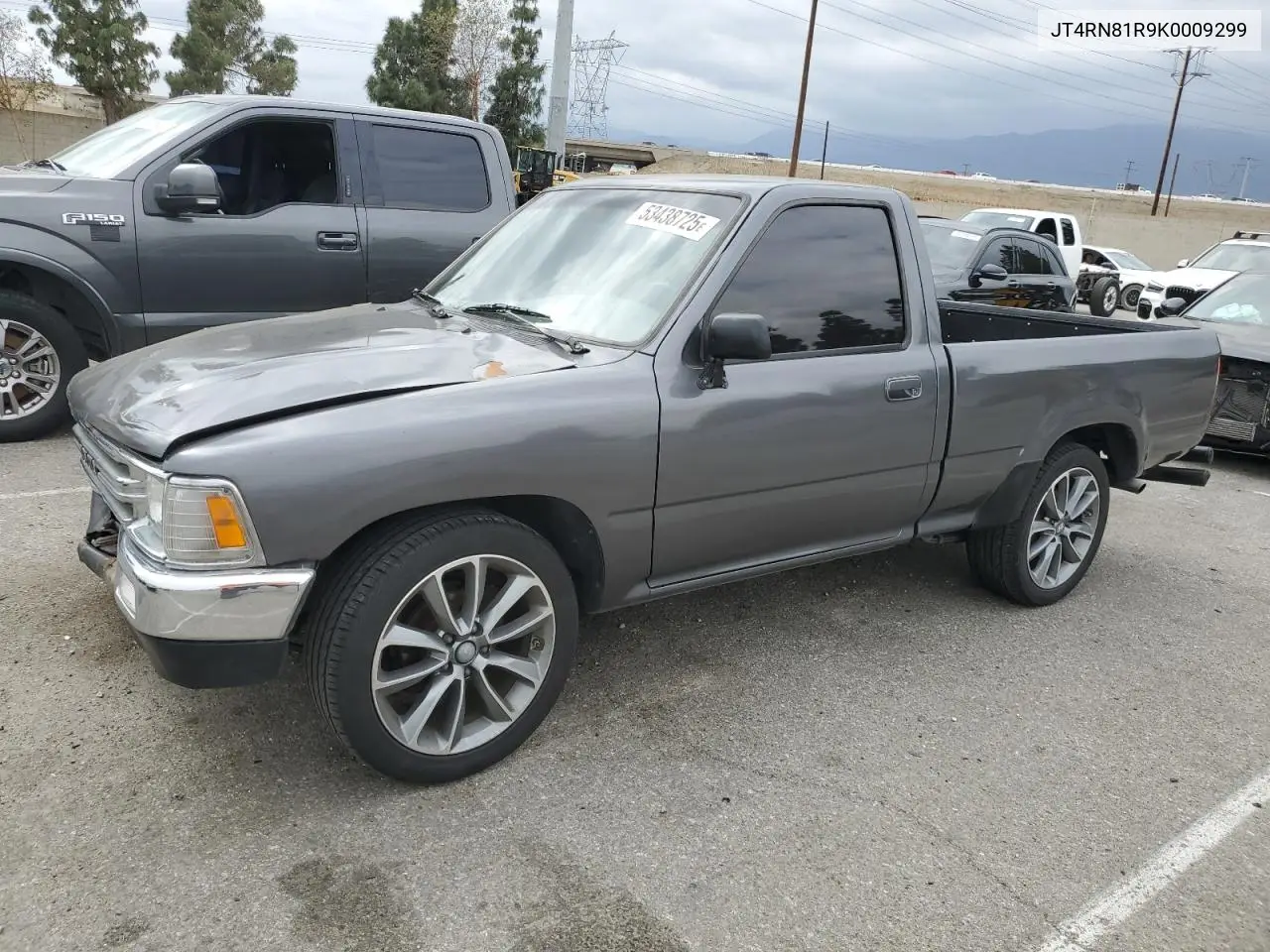 1989 Toyota Pickup 1/2 Ton Short Wheelbase VIN: JT4RN81R9K0009299 Lot: 53438725