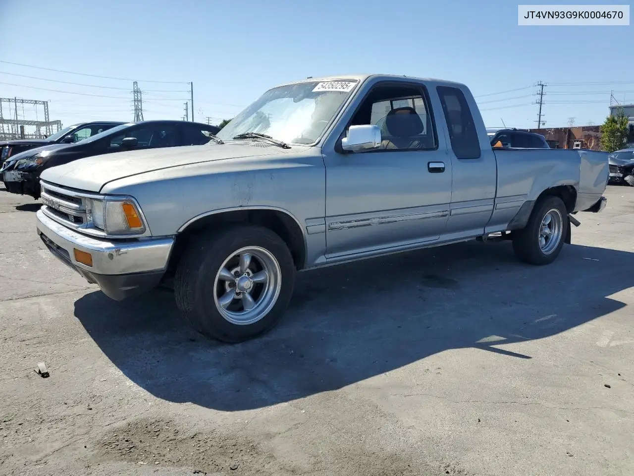 1989 Toyota Pickup 1/2 Ton Extra Long Wheelbase Sr5 VIN: JT4VN93G9K0004670 Lot: 54350295