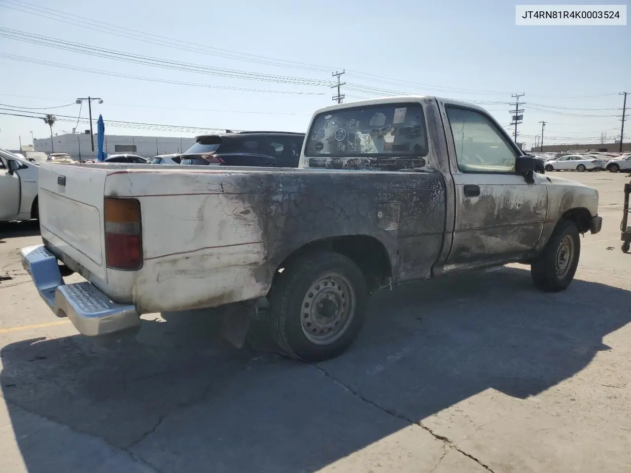1989 Toyota Pickup 1/2 Ton Short Wheelbase VIN: JT4RN81R4K0003524 Lot: 56073845