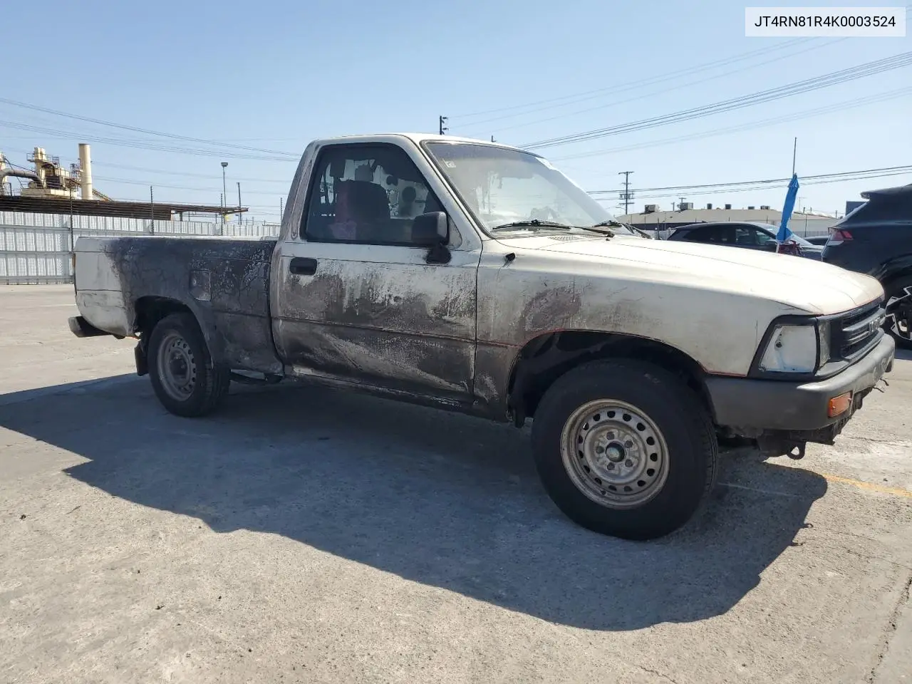 1989 Toyota Pickup 1/2 Ton Short Wheelbase VIN: JT4RN81R4K0003524 Lot: 56073845