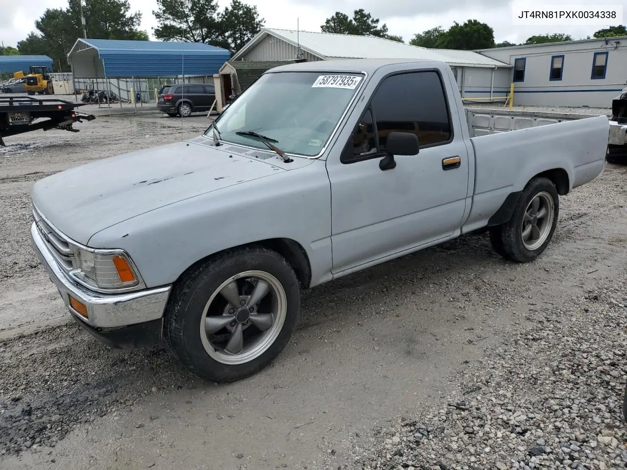 1989 Toyota Pickup 1/2 Ton Short Wheelbase Dlx VIN: JT4RN81PXK0034338 Lot: 58797935