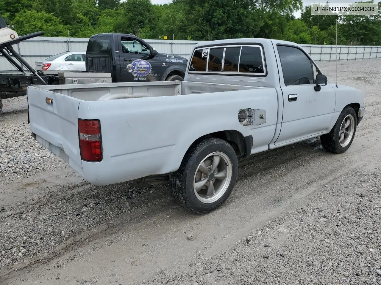 1989 Toyota Pickup 1/2 Ton Short Wheelbase Dlx VIN: JT4RN81PXK0034338 Lot: 58797935
