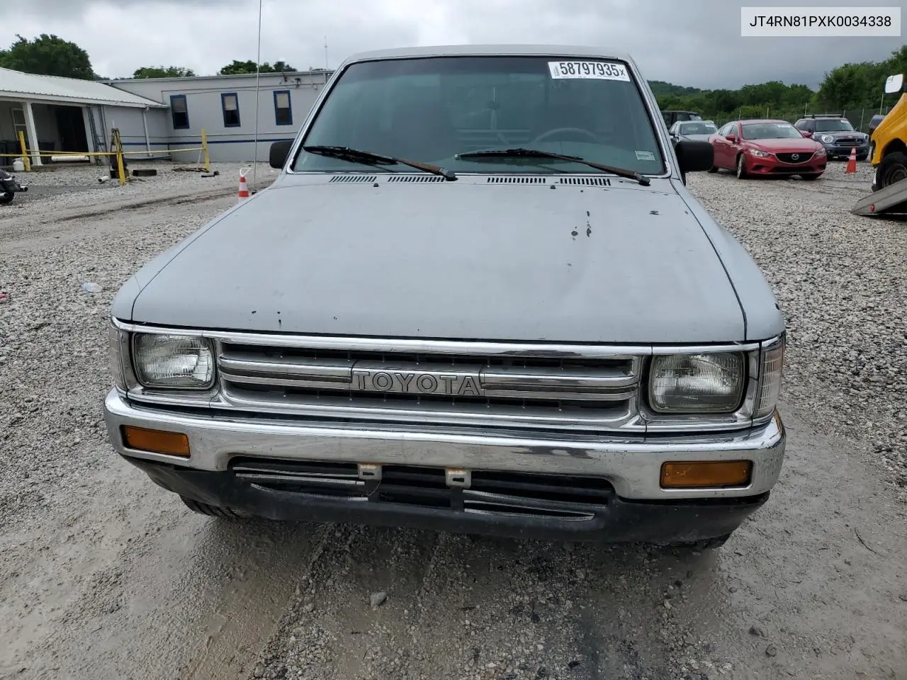 1989 Toyota Pickup 1/2 Ton Short Wheelbase Dlx VIN: JT4RN81PXK0034338 Lot: 58797935