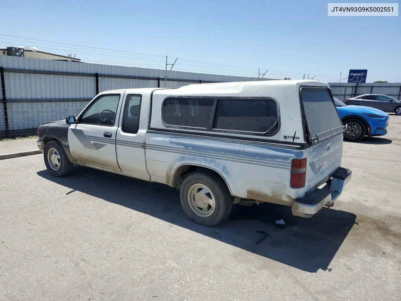 1989 Toyota Pickup 1/2 Ton Extra Long Wheelbase Sr5 VIN: JT4VN93G9K5002551 Lot: 62693285