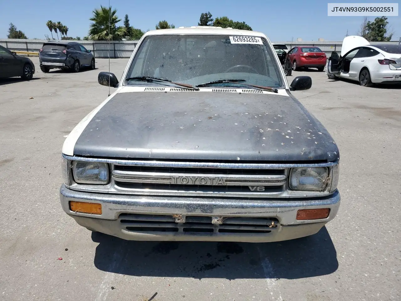 1989 Toyota Pickup 1/2 Ton Extra Long Wheelbase Sr5 VIN: JT4VN93G9K5002551 Lot: 62693285