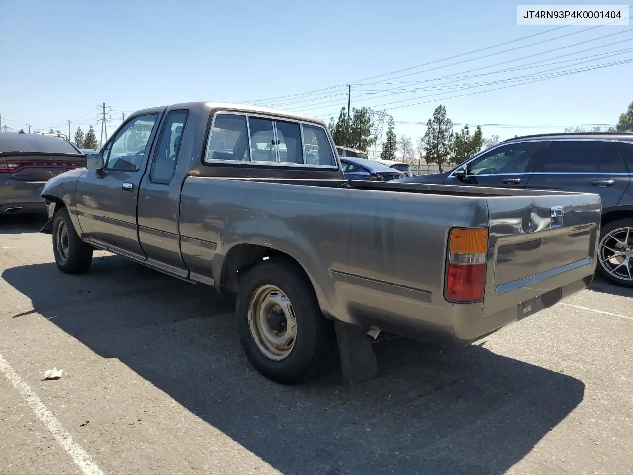 1989 Toyota Pickup 1/2 Ton Extra Long Wheelbase Dlx VIN: JT4RN93P4K0001404 Lot: 62950505
