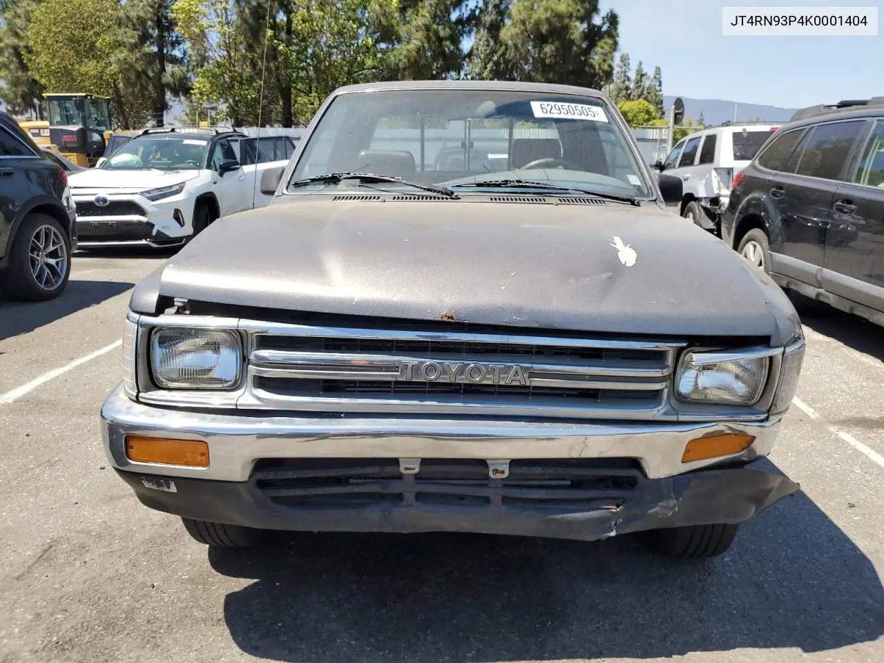 1989 Toyota Pickup 1/2 Ton Extra Long Wheelbase Dlx VIN: JT4RN93P4K0001404 Lot: 62950505