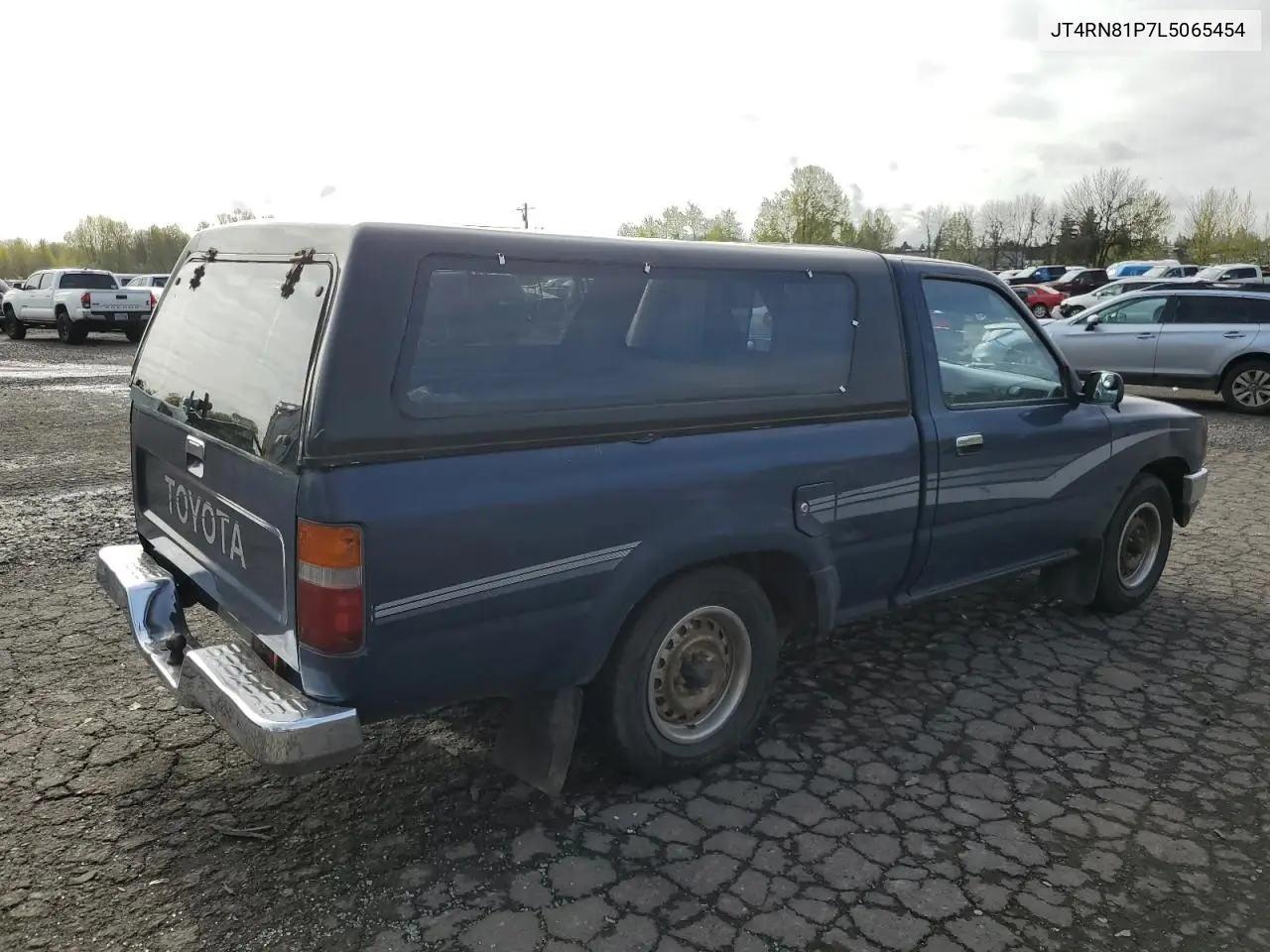 1990 Toyota Pickup 1/2 Ton Short Wheelbase Dlx VIN: JT4RN81P7L5065454 Lot: 52913465