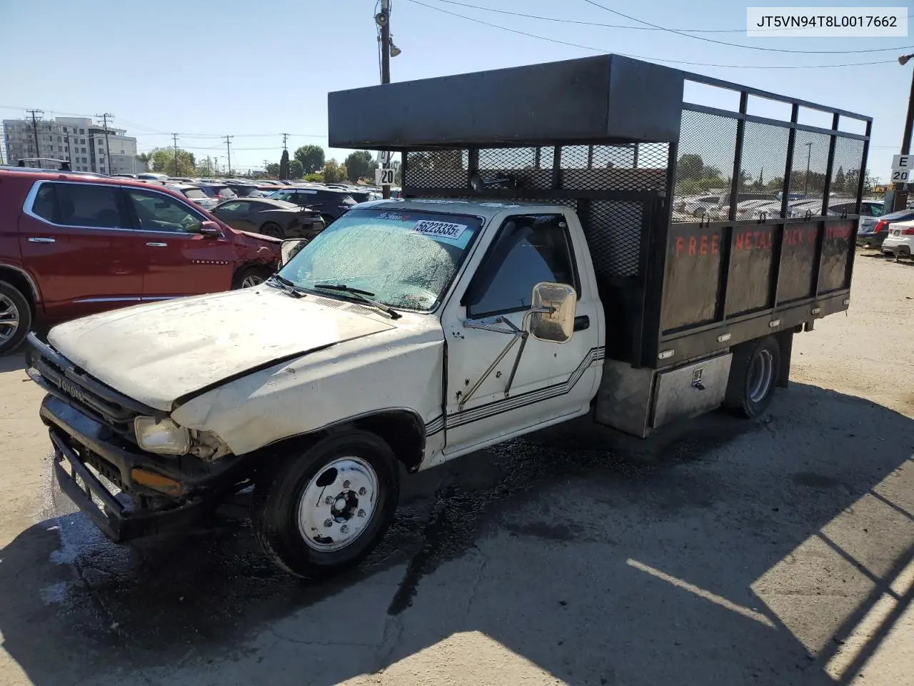 1990 Toyota Pickup Cab Chassis Super Long Wheelbas VIN: JT5VN94T8L0017662 Lot: 56223335