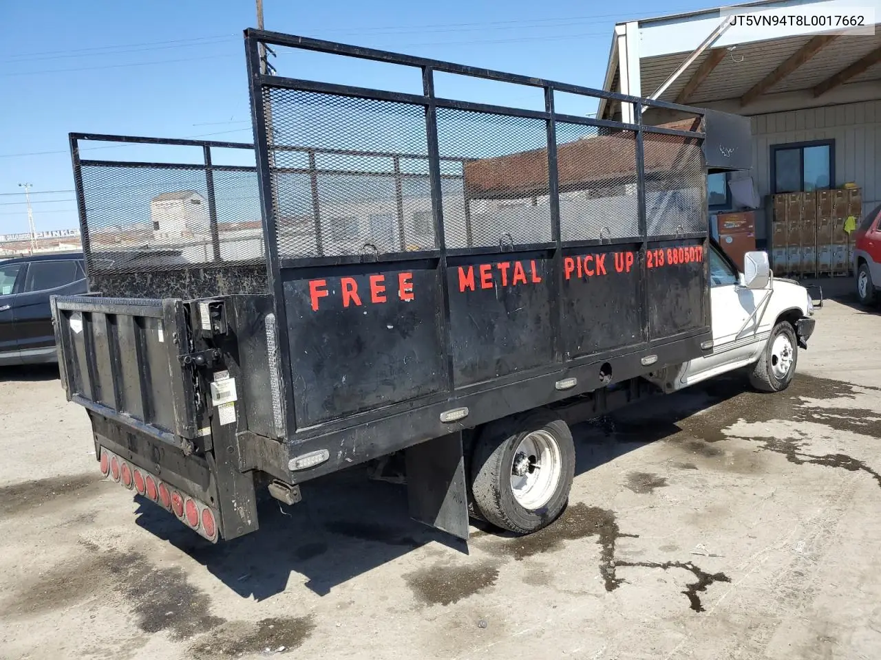 1990 Toyota Pickup Cab Chassis Super Long Wheelbas VIN: JT5VN94T8L0017662 Lot: 56223335