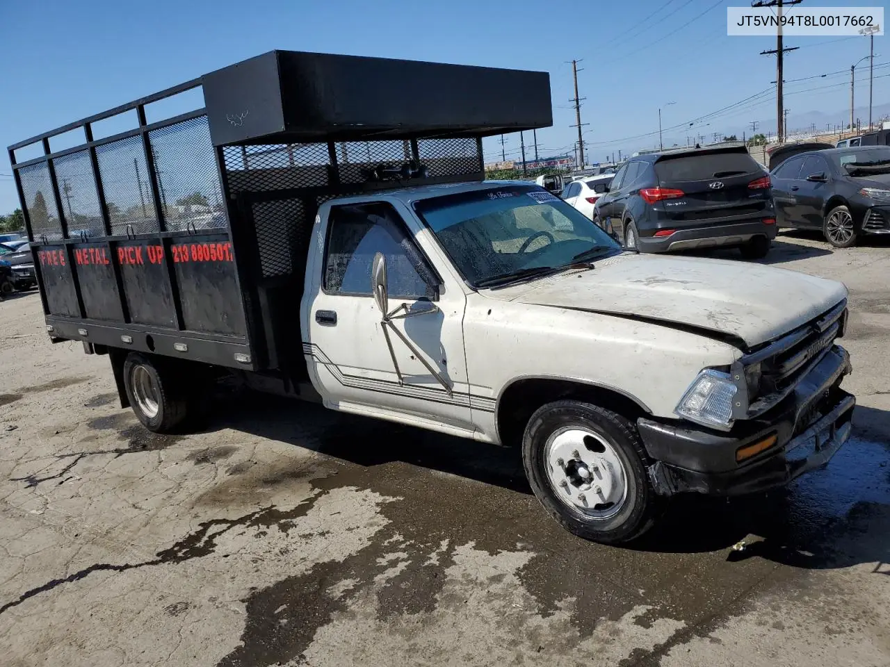 1990 Toyota Pickup Cab Chassis Super Long Wheelbas VIN: JT5VN94T8L0017662 Lot: 56223335