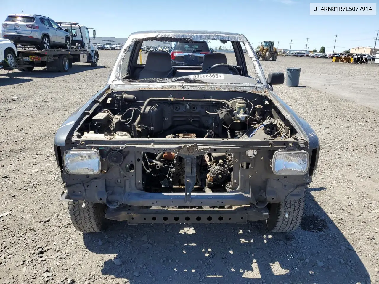 1990 Toyota Pickup 1/2 Ton Short Wheelbase VIN: JT4RN81R7L5077914 Lot: 58608365