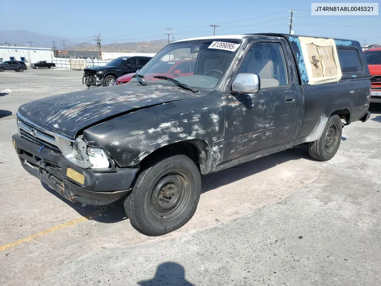 1990 Toyota Pickup 1/2 Ton Short Wheelbase VIN: JT4RN81A8L0045321 Lot: 61399095