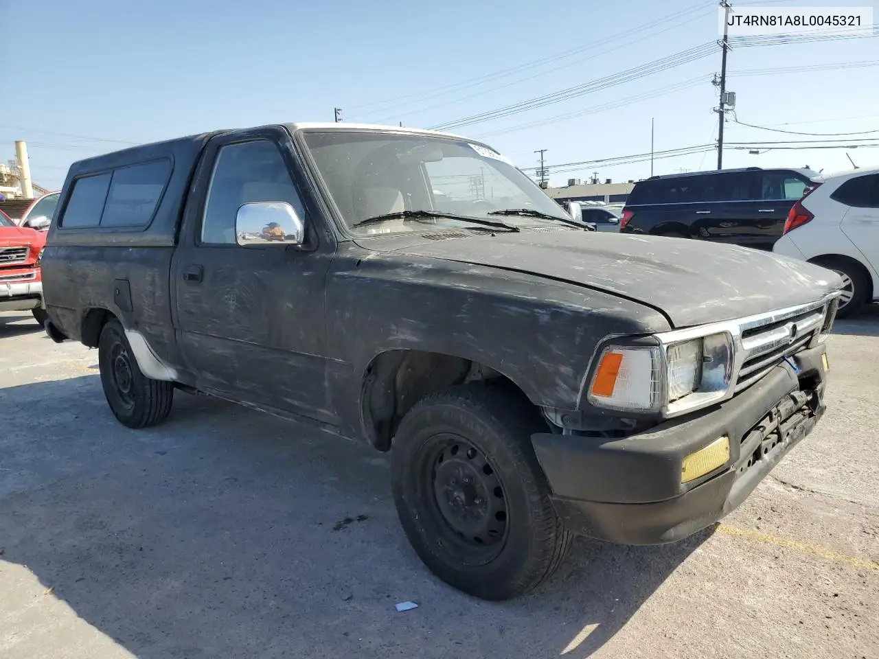 1990 Toyota Pickup 1/2 Ton Short Wheelbase VIN: JT4RN81A8L0045321 Lot: 61399095