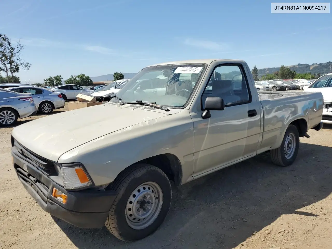1992 Toyota Pickup 1/2 Ton Short Wheelbase VIN: JT4RN81A1N0094217 Lot: 56062545
