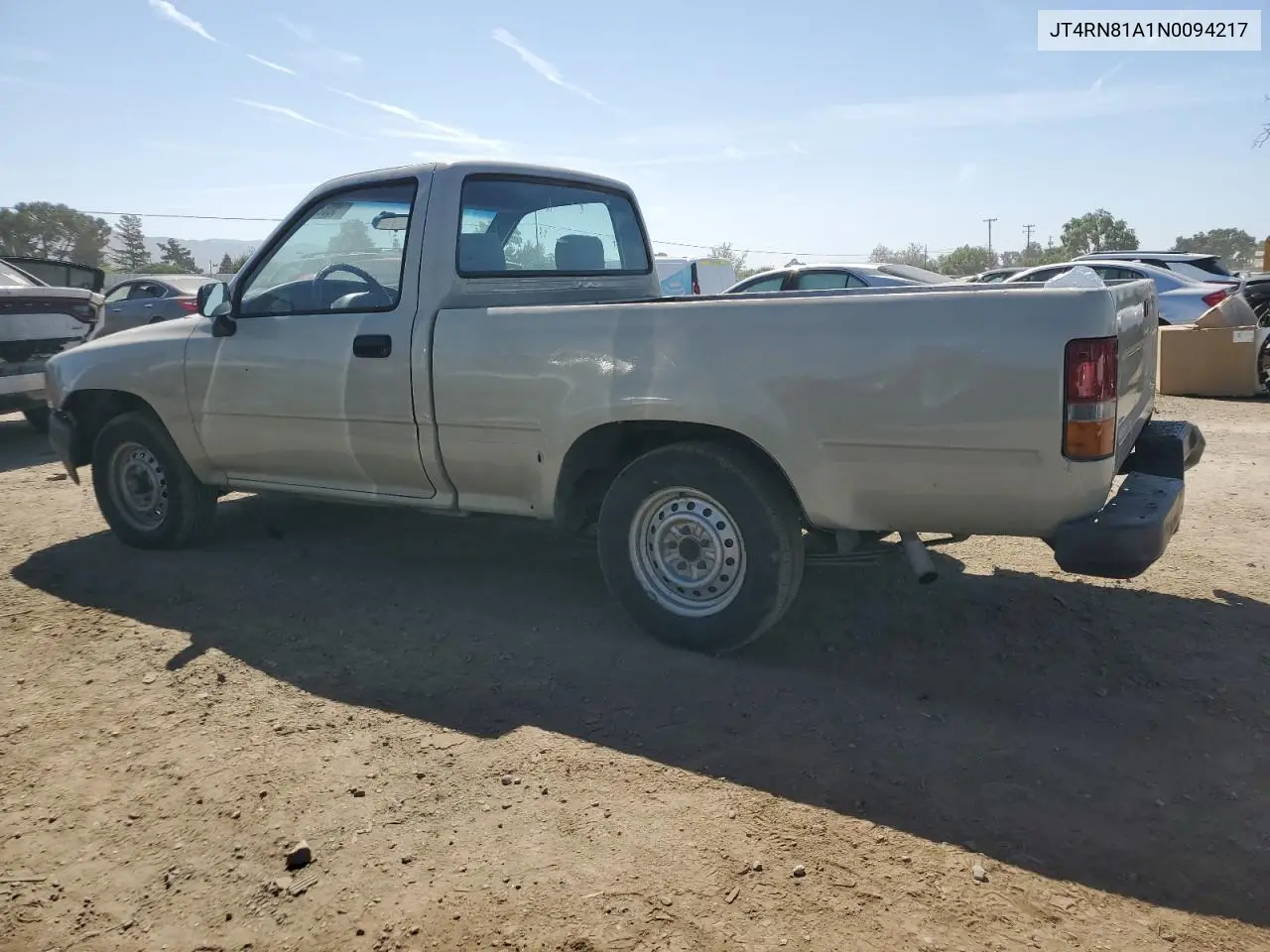 1992 Toyota Pickup 1/2 Ton Short Wheelbase VIN: JT4RN81A1N0094217 Lot: 56062545