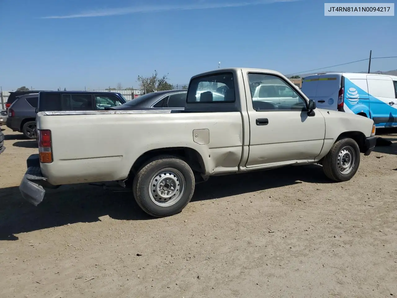1992 Toyota Pickup 1/2 Ton Short Wheelbase VIN: JT4RN81A1N0094217 Lot: 56062545