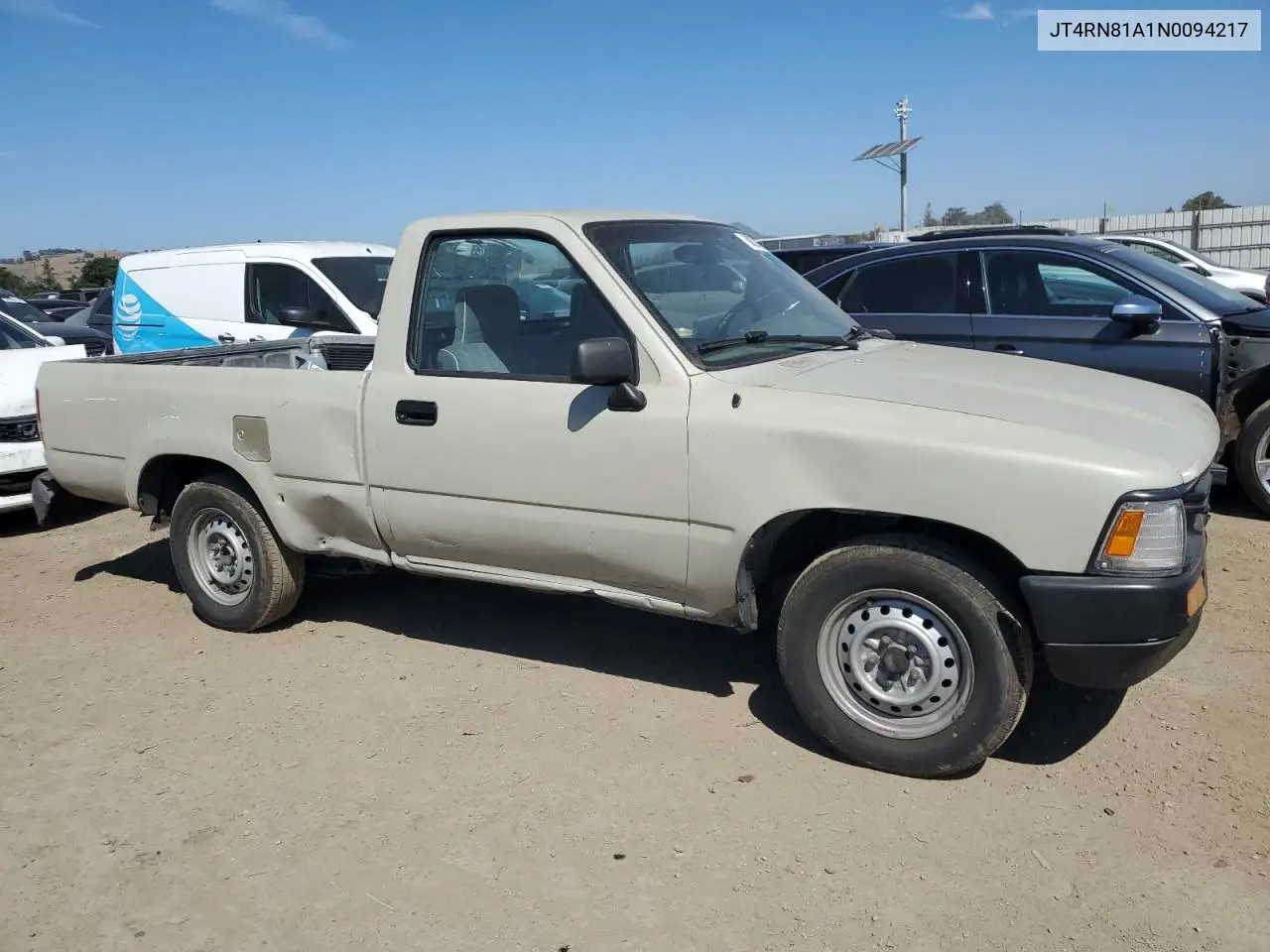 1992 Toyota Pickup 1/2 Ton Short Wheelbase VIN: JT4RN81A1N0094217 Lot: 56062545