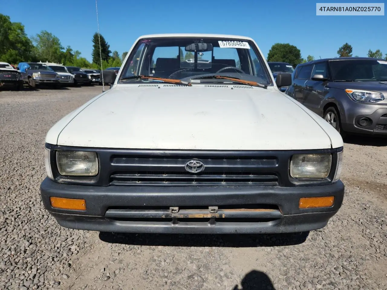 1992 Toyota Pickup 1/2 Ton Short Wheelbase Stb VIN: 4TARN81A0NZ025770 Lot: 57850485