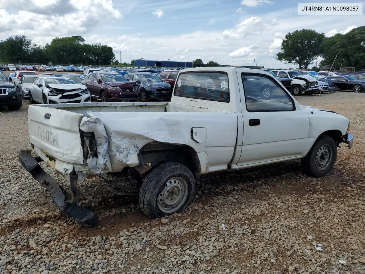 1992 Toyota Pickup 1/2 Ton Short Wheelbase VIN: JT4RN81A1N0098087 Lot: 58780385