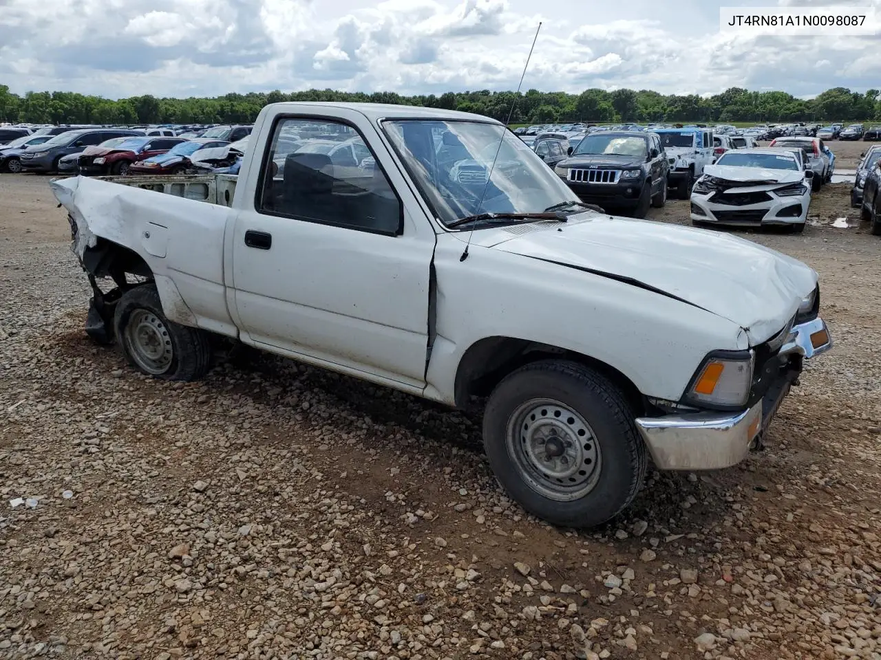 1992 Toyota Pickup 1/2 Ton Short Wheelbase VIN: JT4RN81A1N0098087 Lot: 58780385